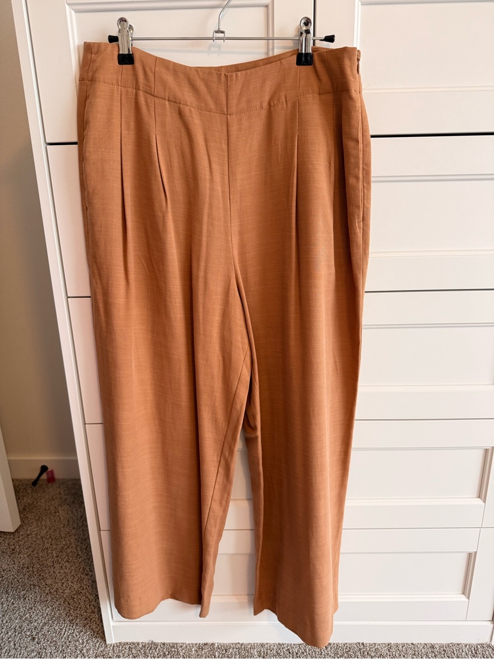 Comma Wide-Leg Trousers in brown